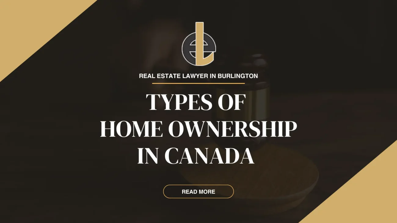 Types of Home Ownership in Canada