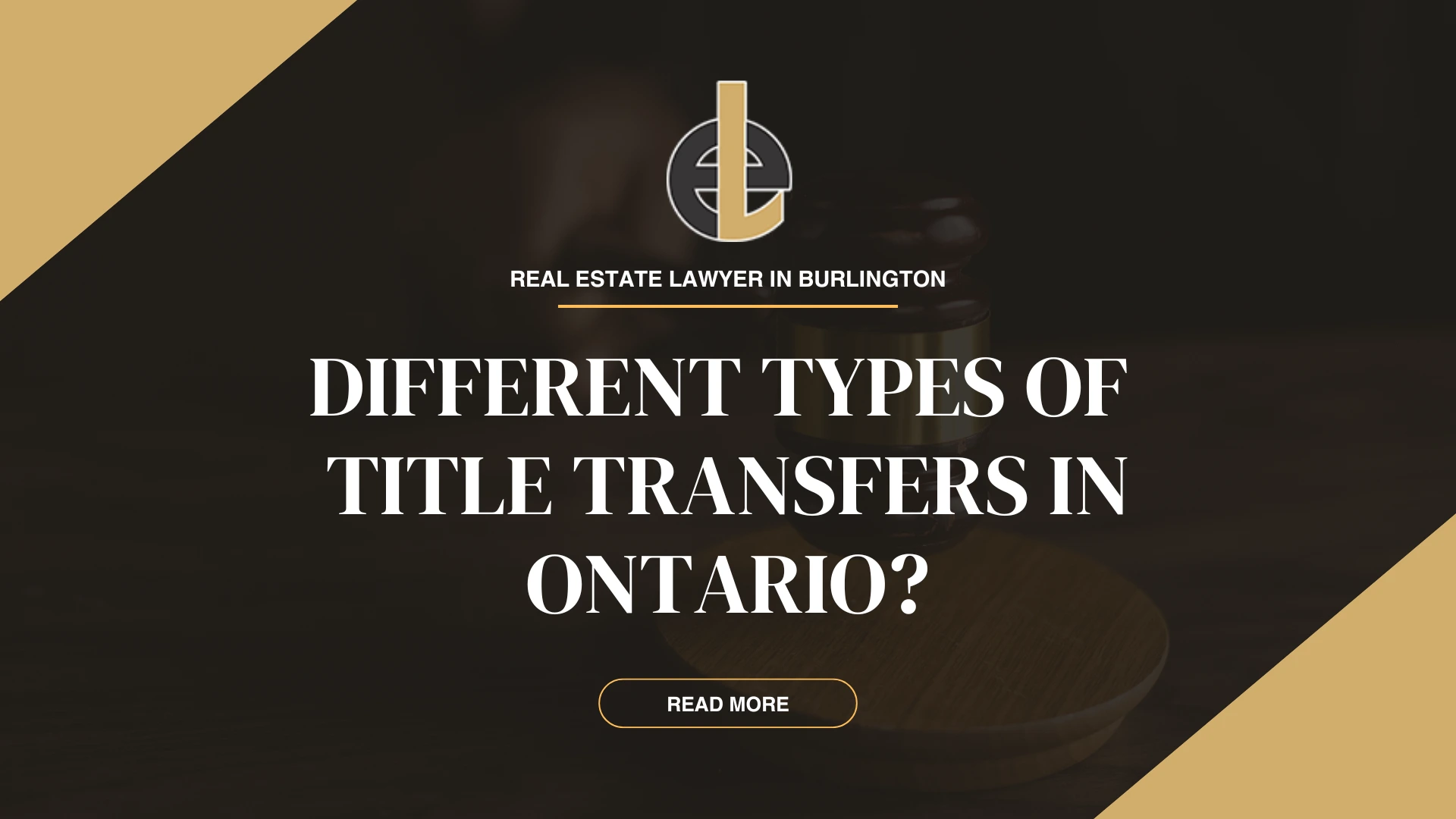Different Types of Title Transfers in Ontario