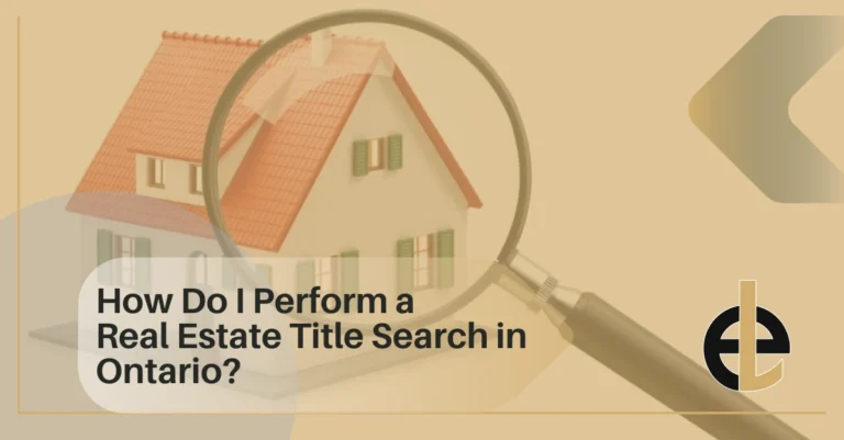 How Do I Perform a Real Estate Title Search in Ontario?