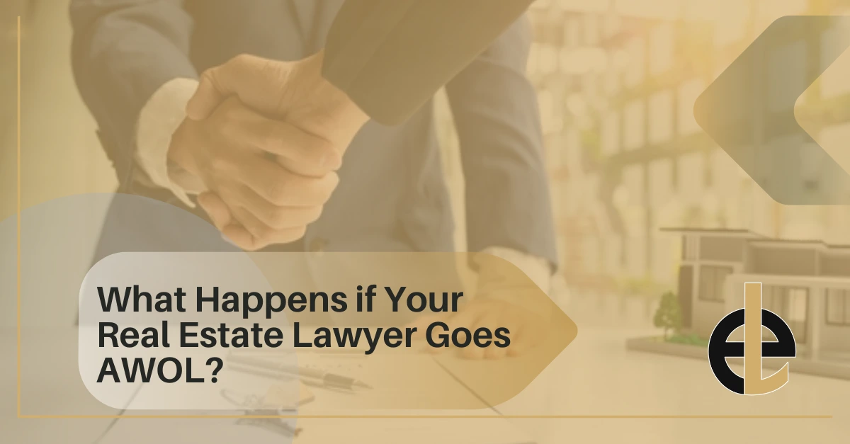 What Happens if Your Real Estate Lawyer Goes AWOL?