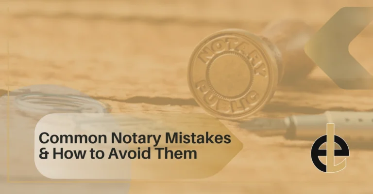 6 Common Notary Mistakes & How to Avoid Them